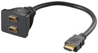 Enzo HDMI splitter male- >2 xHDMI female - 7580686 - thumbnail