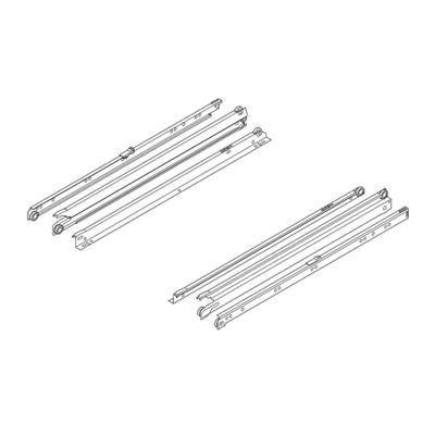 Blum telescopisch ladegeleiders - 800 mm 30kg 430e8000v