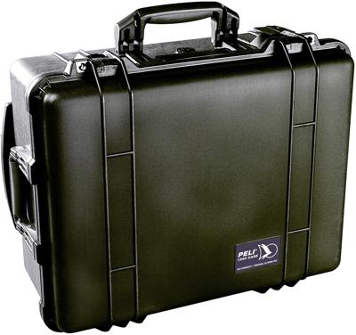 Peli 1560 Stootbestendige Trolley Transportkoffer Voor Kwetsbaar Apparatuur, Ip67 Water- En Stofdicht, Capaciteit: 44L, Gemaakt In Duitsland, Met Klittenband Vakverdeling, Kleur: Zwart