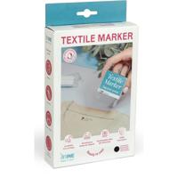 MINE STAMP stempel voor kleding en boeken effen wit - thumbnail