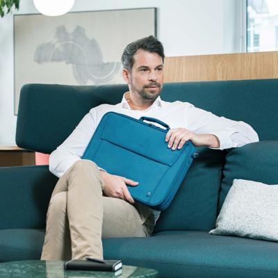 Dicota Eco Multi BASE notebooktas 39,6 cm (15.6 ) Blauw