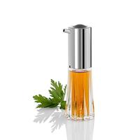 Adhoc olie of azijn dispenser Chrystal 18 cm RVS zilver - thumbnail