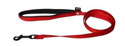 Martin hondenriem nylon rood