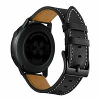 lederen bandje - Zwart - Xiaomi Redmi Watch 5 Active / Redmi Watch 5 Lite - thumbnail