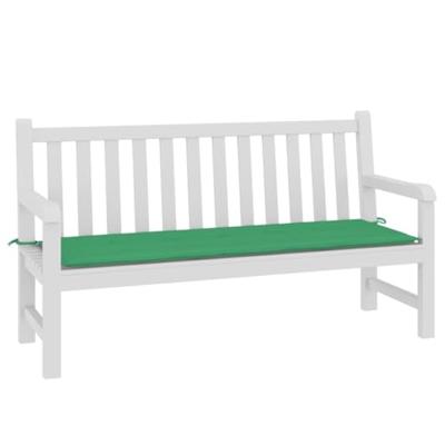 VidaXL Tuinbankkussen 150x50x3 cm oxford stof groen