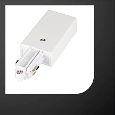 SLV 1-faseSupply 2 voeding aarde rechts wit - 143041