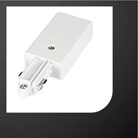 SLV 1-faseSupply 2 voeding aarde rechts wit - 143041 - thumbnail