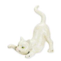 Gietijzeren katten deurstopper - thumbnail