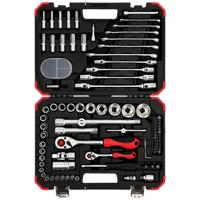 Gedore RED R46003092 Dopsleutelset 1/4" + 1/2" 92-Delig 3300062 - R46003092 - thumbnail