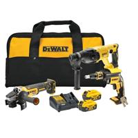 DEWALT XR DCK304P2 18V COMBIGEREEDSCHAPSSET - thumbnail