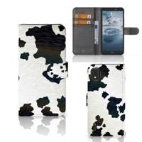 Nokia C2 2nd Edition | Telefoonhoesje | Met pasjeshouder | Koeienvlekken - thumbnail