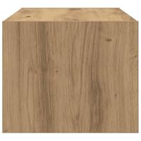 Tv-meubelen 2 st 60x31x25,5 cm bewerkt hout artisanaal eiken - thumbnail