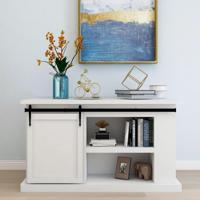 VidaXL Ophangset voor minischuifdeur 152 cm koolstofstaal - thumbnail