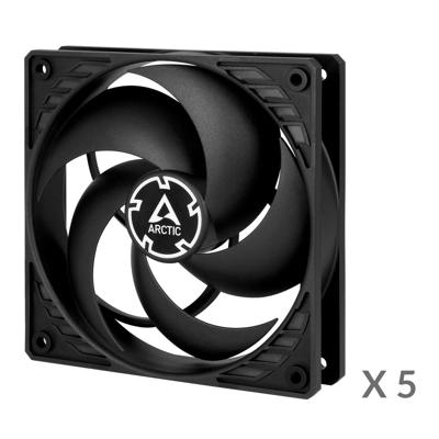 Arctic ACFAN00135A PC-ventilator Zwart (b x h x d) 120 x 25 x 120 mm