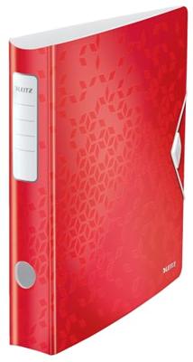 Leitz Ordner DIN A4 Rugbreedte: 65 mm Rood 2 beugels 11070026 Leitz Ordner DIN A4 Rugbreedte: 65 mm Rood 2 beugels 11070026