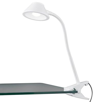 LED Klemlamp 3.5W - Warm Wit 3000K - Witte Kunststof Afwerking