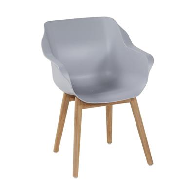 Hartman Sophie Teak tuinstoel Misty grey