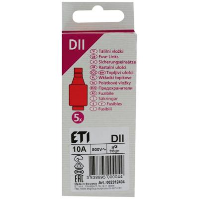 REV 0515085555 Diazed zekering Afmeting zekering: DII 10 A 500 V 5 stuk(s)