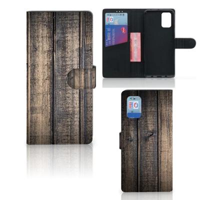 Samsung Galaxy A02s | M02s | Book Style Case | Steigerhout