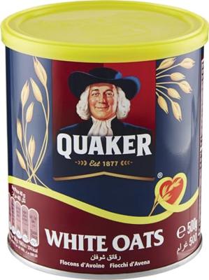 Quaker - Witte Havermout - 500g - thumbnail