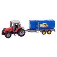 Dutch Farm Tractor met Trailer 1:32 - thumbnail