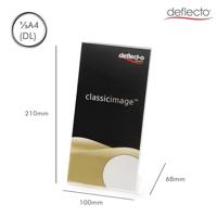 Deflecto Folderhouder L-voet ft 1/3 A4 - thumbnail