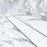 Douchegoot Easy Drain Compact 50 Modulo Stone 80 cm complete set, waterslot 50 mm - thumbnail