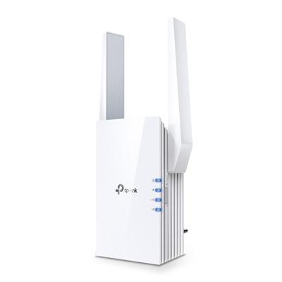 TP-Link RE505X AX1500 Dual Band Wi-Fi 6 Range Extender, Broadband/Wi-Fi Extender,Booster/Hotspot with 1 Gigabit Port & 2 External Antennas, Built-In Access Point Mode, UK Plug,White
