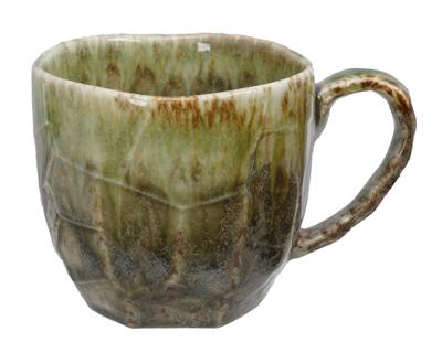 Handgemaakte Groene Mok - 300ml - 8.5 x 8cm