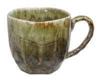 Handgemaakte Groene Mok - 300ml - 8.5 x 8cm - thumbnail