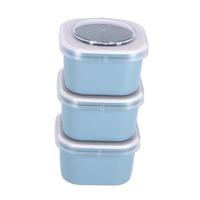 Sunware Sigma Home Lunchbakjes 3 Stuks Blauw - thumbnail