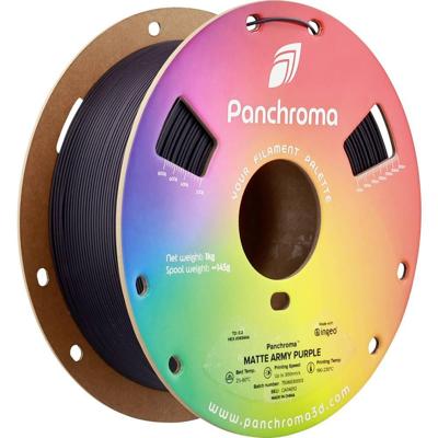 Polymaker CA04012 Panchroma™ Matte Filament PLA kunststof Mat, Gering kunststofgehalte 1.75 mm 1000 g Army Purple, Lila 1 stuk(s) Polymaker CA04012 Panchroma™ Matte Filament PLA kunststof Mat, Gering kunststofgehalte 1.75 mm 1000 g Army Purple, Lila 1 stuk(s)