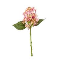 Kunstbloem Hortensia 38 cm Roze - thumbnail