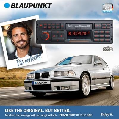 Blaupunkt Frankfurt RCM 82 Autoradio enkel DIN Aansluiting voor stuurbediening, Bluetooth handsfree, DAB+ tuner Blaupunkt Frankfurt RCM 82 Autoradio enkel DIN Aansluiting voor stuurbediening, Bluetooth handsfree, DAB+ tuner