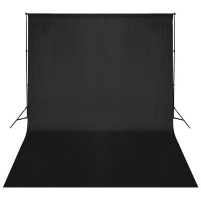 Achtergrondsysteem 500x300 cm zwart