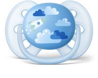 Philips Avent Fopspeen Soft Deco Boy 2 Stuks +6m - thumbnail