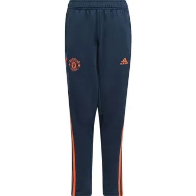 Manchester United Trainingsbroek Kids 2022-2023 Blauw/Oranje - Maat 164 - Kleur: BlauwOranje | Soccerfanshop