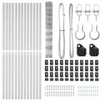 Weidehekwerk Zilver 25 x 1.2 m Gegalvaniseerd staal - thumbnail