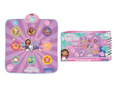 Elektronische, Bluetooth en lichtgevende dansmat Gabby en het Magische Huis met 6 speelmodi