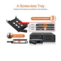 Icy Dock MB324SP-B 4x2,5 SATA hot swap cage voor externe 5,25 - thumbnail