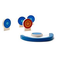 BS Toys kleuren doelwitten hout afschietspel - thumbnail
