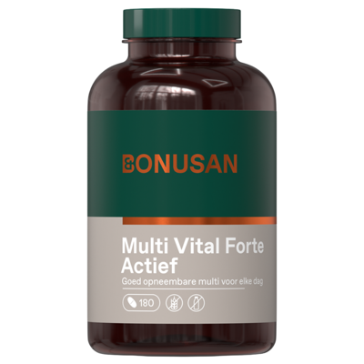 Bonusan Multi Vital Forte Actief Tabletten Bonusan Multi Vital Forte Actief Tabletten