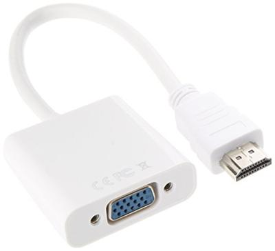V7 CBLHDAV-1E kabeladapter/verloopstukje 1x 19-pin HDMI 1x 15-pin VGA Wit V7 CBLHDAV-1E kabeladapter/verloopstukje 1x 19-pin HDMI 1x 15-pin VGA Wit