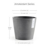 Ecopots Bloempot Amsterdam Ø20cm - Grijs - thumbnail