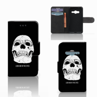 Telefoonhoesje met Naam Samsung Galaxy Trend 2 Skull Eyes - thumbnail