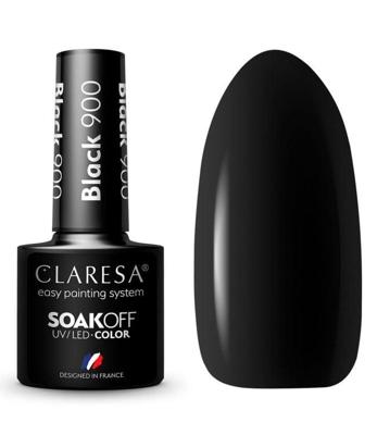 Claresa uv/led gellak 5ml black 900