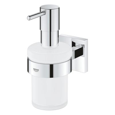 GROHE Start Cube Zeepdispenser - 160ml - met houder - vierkant - chroom 41098000