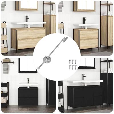 VidaXL Gasveer 12 pcs zilver 190 mm ijzer