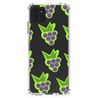 Samsung Galaxy A22 5G Beschermhoes Druiven - thumbnail