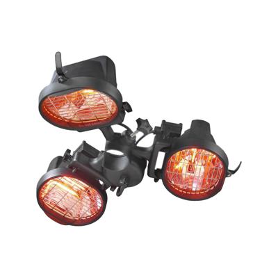 Eurom Parasol heater 1500 Patioheater Terrasverwarmer Zwart - thumbnail